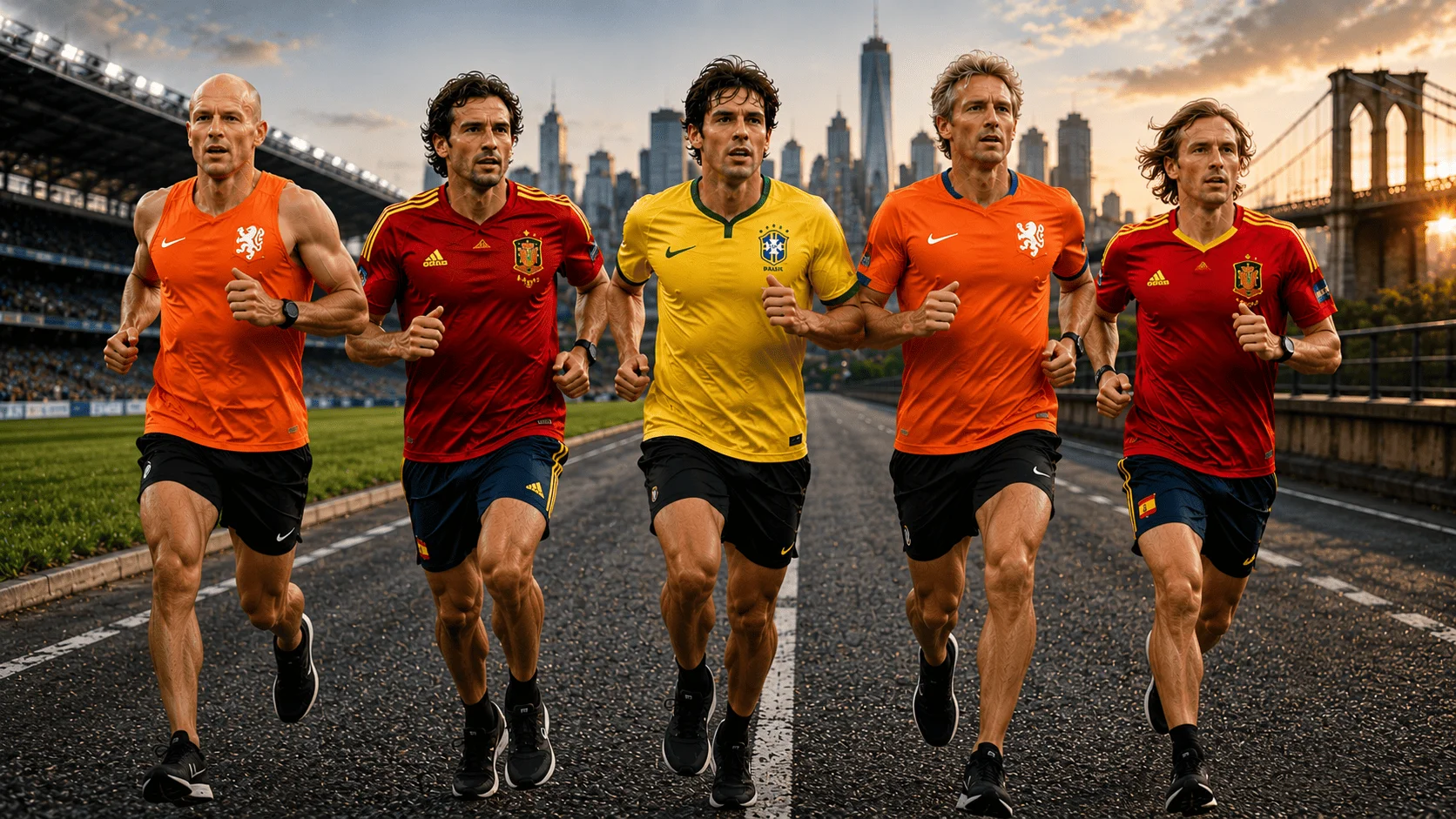 Do Gramado ao Asfalto: Jogadores de Copa do Mundo que Encararam as Maratonas