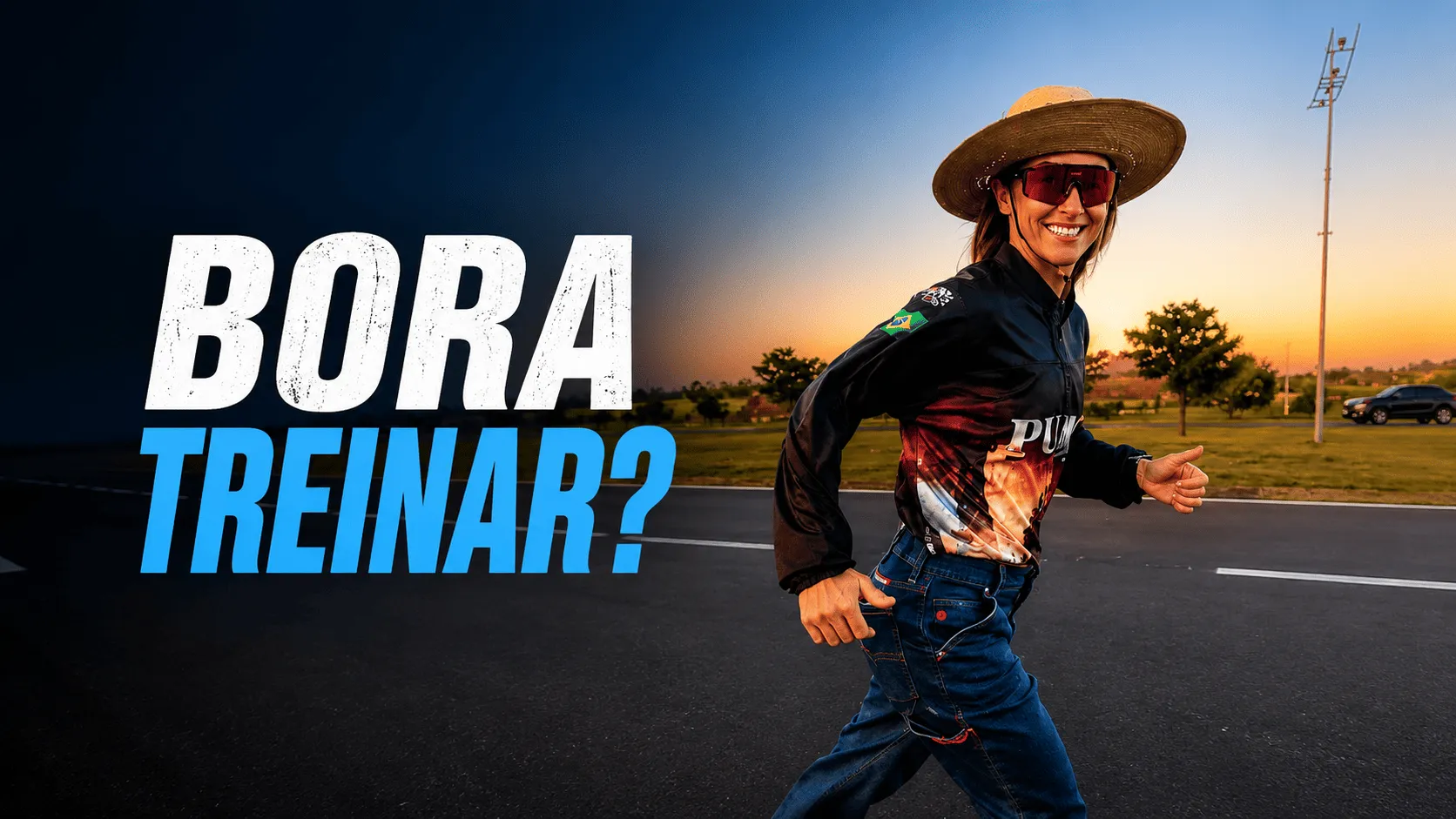Treino no Percurso da Rotary Run